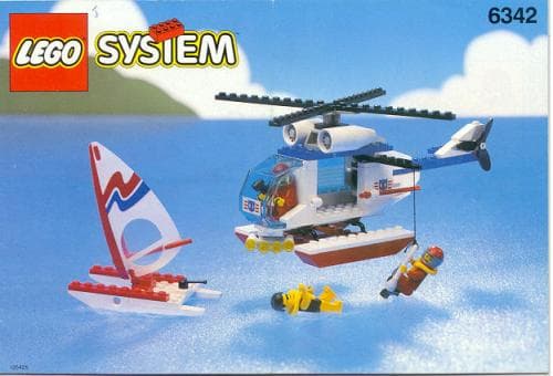 LEGO sættet Beach Rescue Chopper