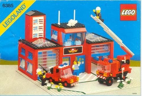 LEGO sættet Fire House-I