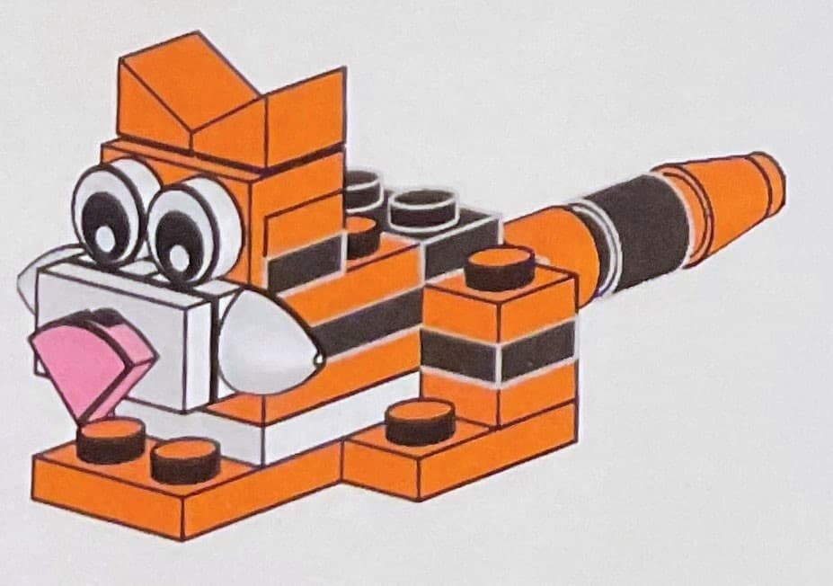 LEGO sættet Tiger