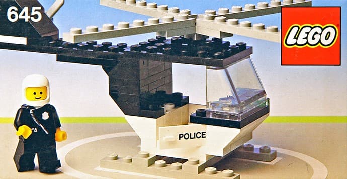 LEGO sættet Police Helicopter