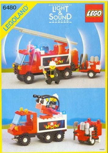 LEGO sættet Hook and Ladder Truck