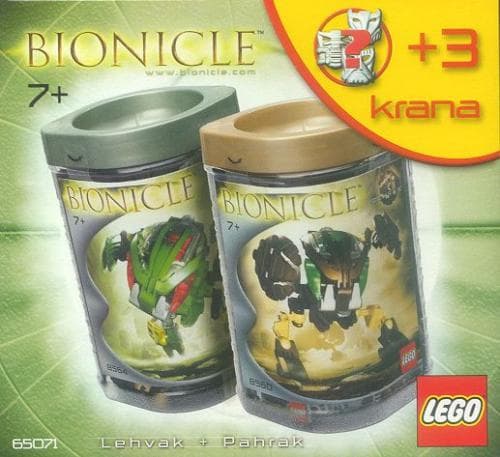 LEGO sættet Dual Pack: Lehvak & Pahrak
