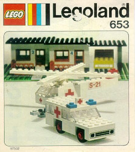 LEGO sættet Ambulance and Helicopter
