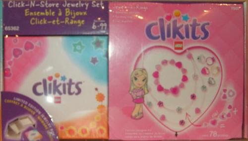 LEGO sættet Jewels-n-Rings Click-N-Store Jewelry Set Co-Pack