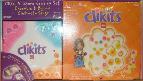 LEGO sættet Jewels-n-Bands Click-N-Store Jewelry Set Co-Pack