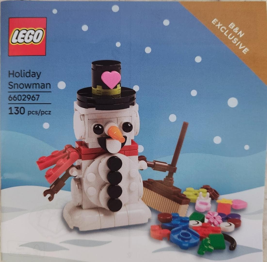 LEGO sættet Holiday Snowman