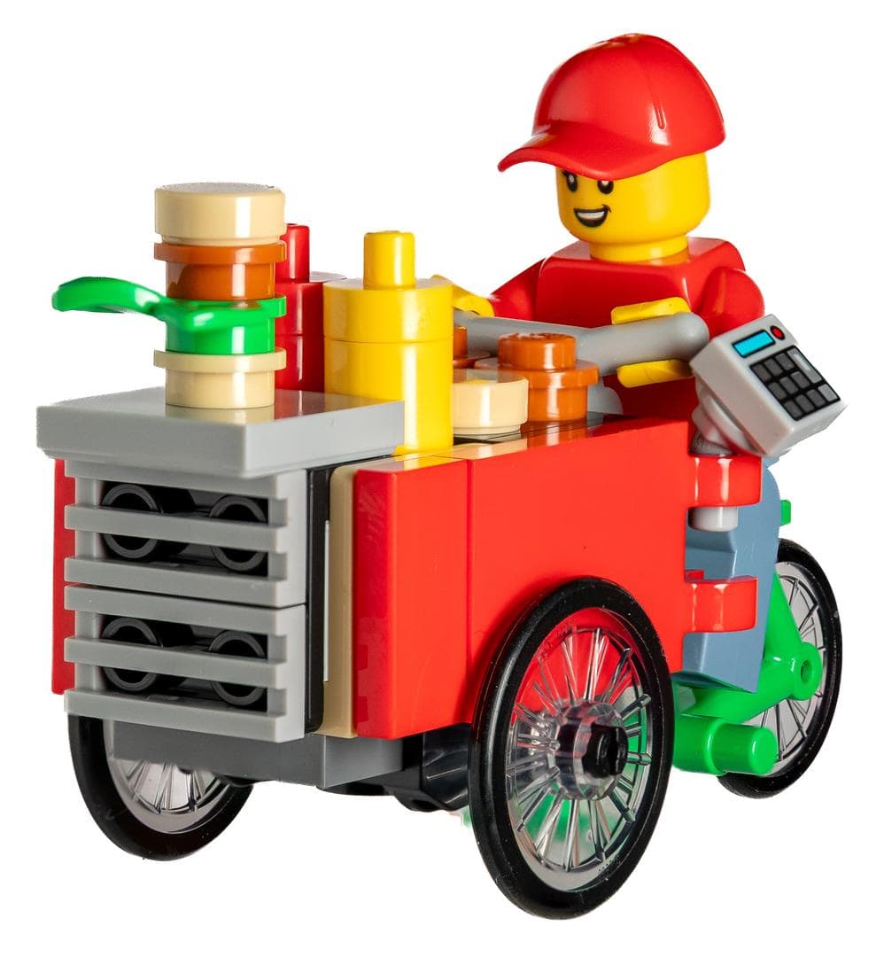LEGO sættet Bike Burger Cart