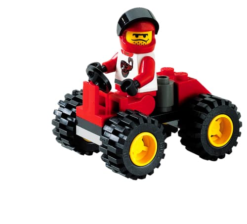 LEGO sættet Red Four Wheel Driver