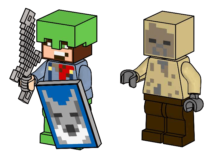 LEGO sættet Hero and Husk