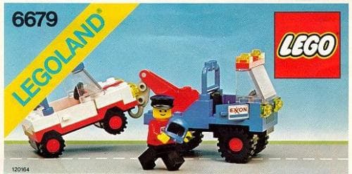 LEGO sættet Exxon Tow Truck