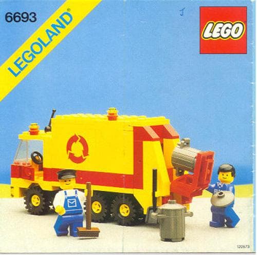 LEGO sættet Refuse Collection Truck