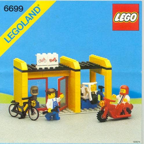 LEGO sættet Cycle Fix-It Shop