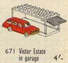 LEGO sættet 1:87 Vauxhall Victor Estate with Garage