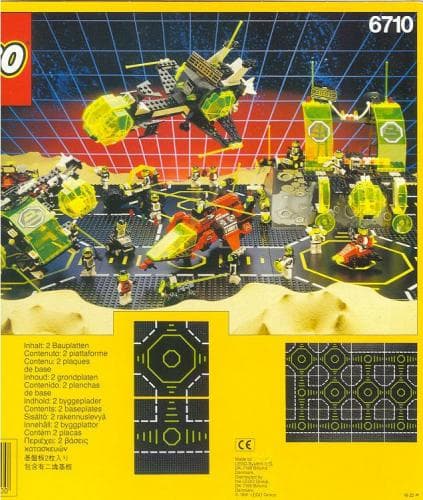 LEGO sættet Space Landing Pads