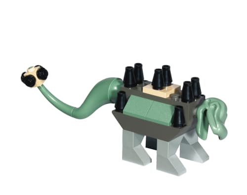 LEGO sættet Young Ankylosaurus (The Stiff Lizard)