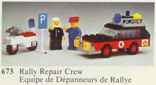 LEGO sættet Rally Repair Crew