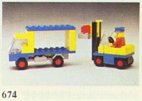 LEGO sættet Forklift & Truck