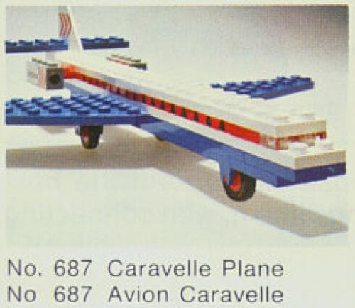 LEGO sættet Caravelle Plane