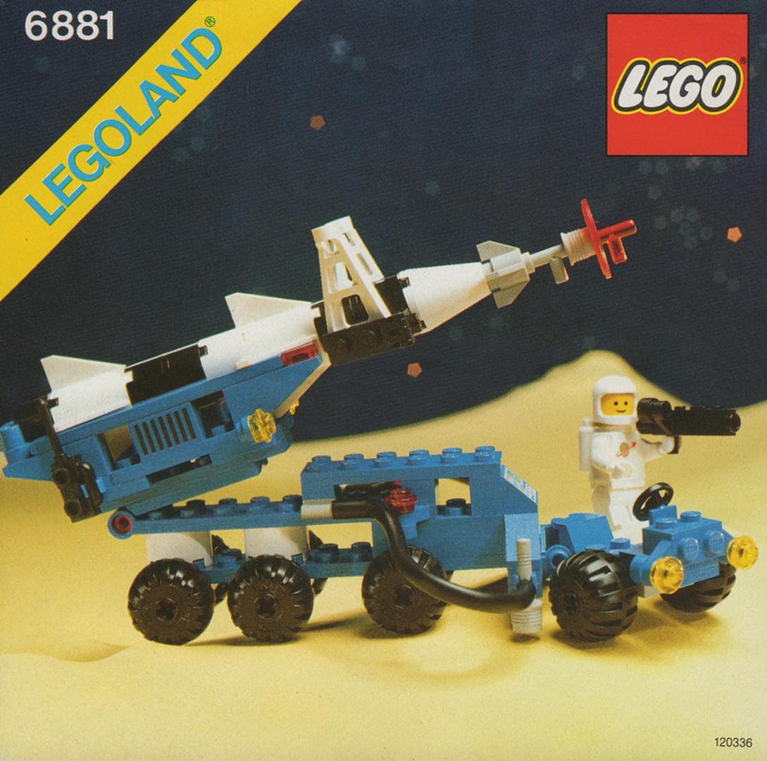LEGO sættet Lunar Rocket Launcher