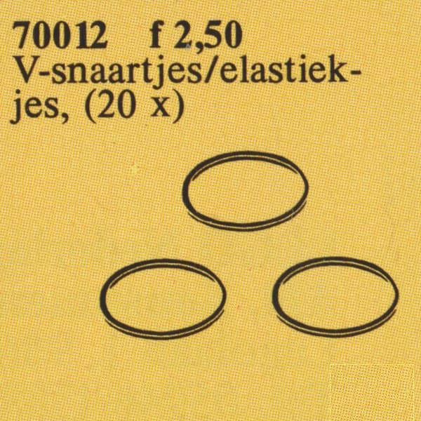 LEGO sættet Rubber Bands