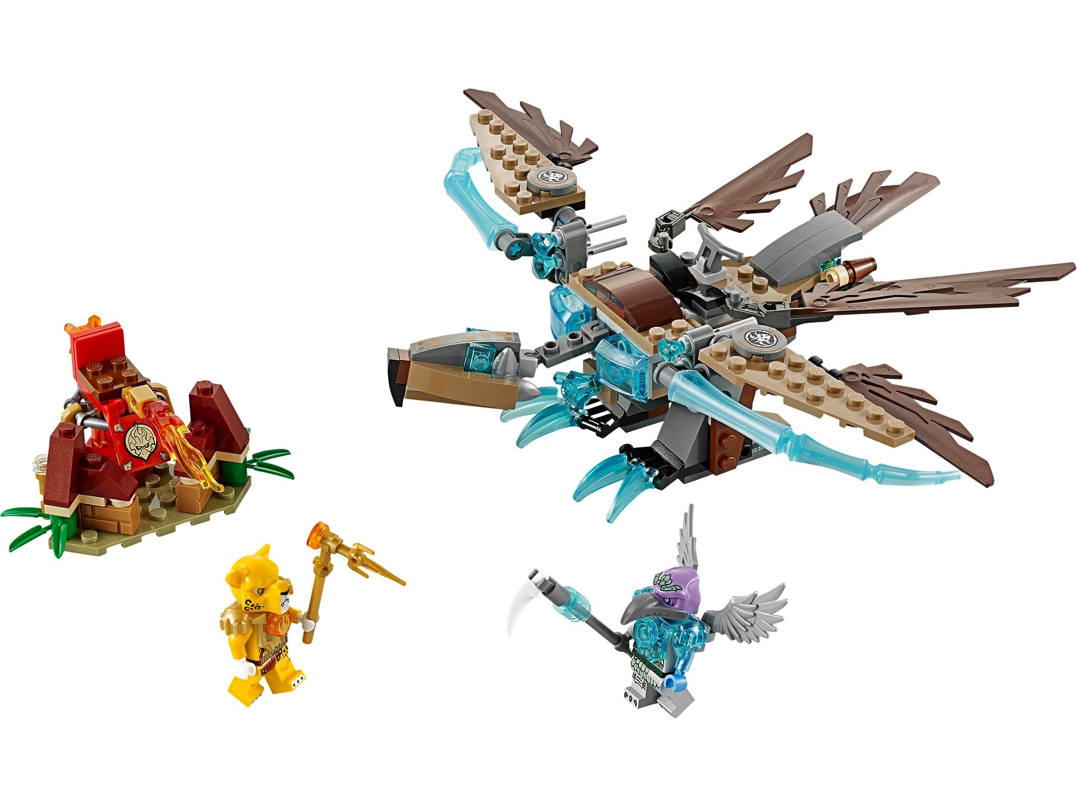 LEGO sættet Vardy's Ice Vulture Glider