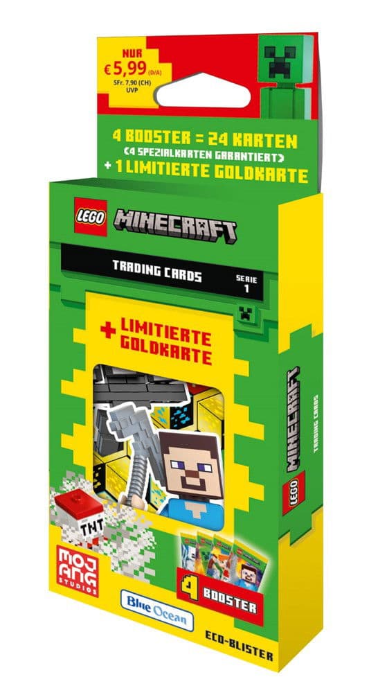LEGO sættet Minecraft Trading Cards Series 1 - Eco-Blister (German Version)