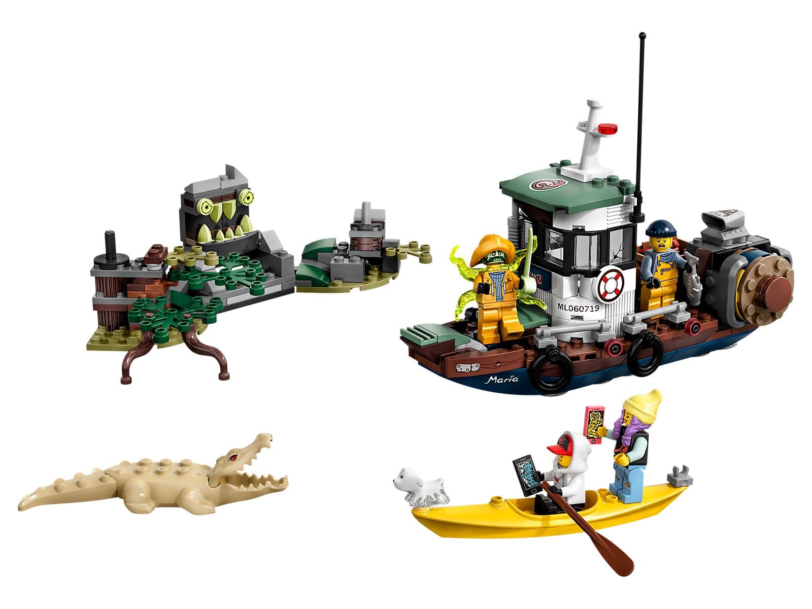 LEGO sættet Wrecked Shrimp Boat