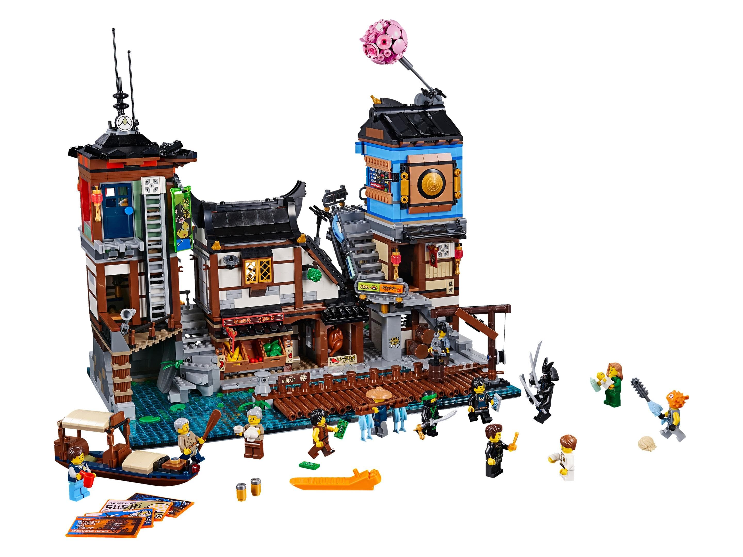 LEGO sættet NINJAGO City Docks