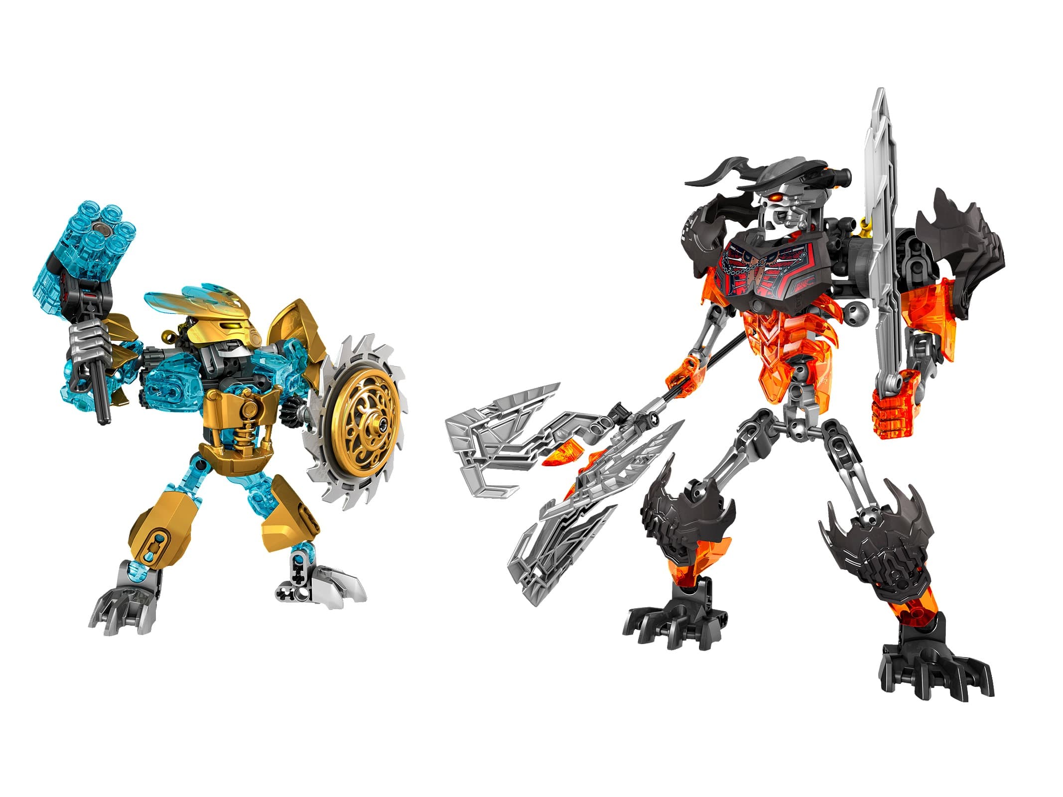 LEGO sættet Mask Maker vs. Skull Grinder