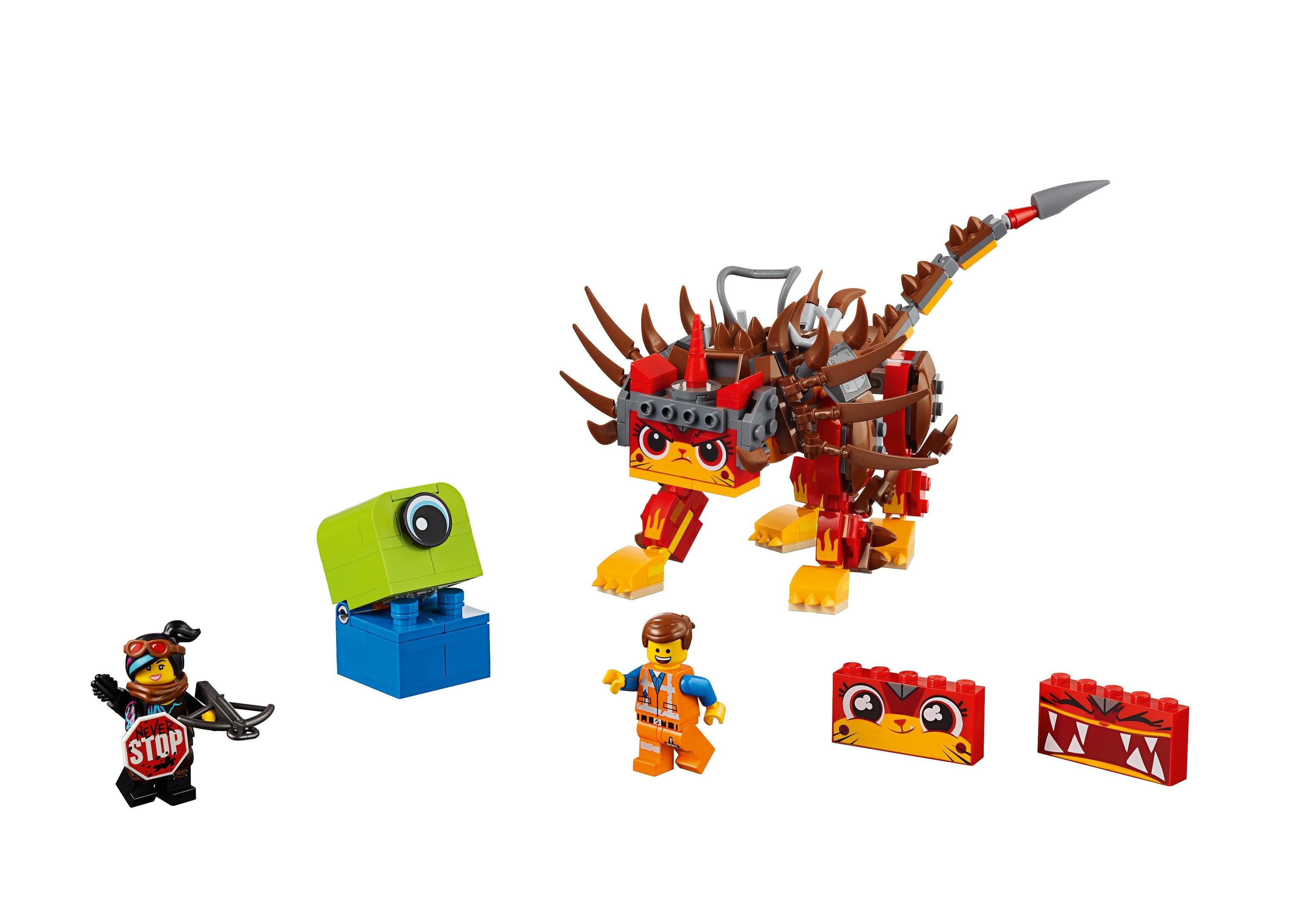 LEGO sættet Ultrakatty & Warrior Lucy!