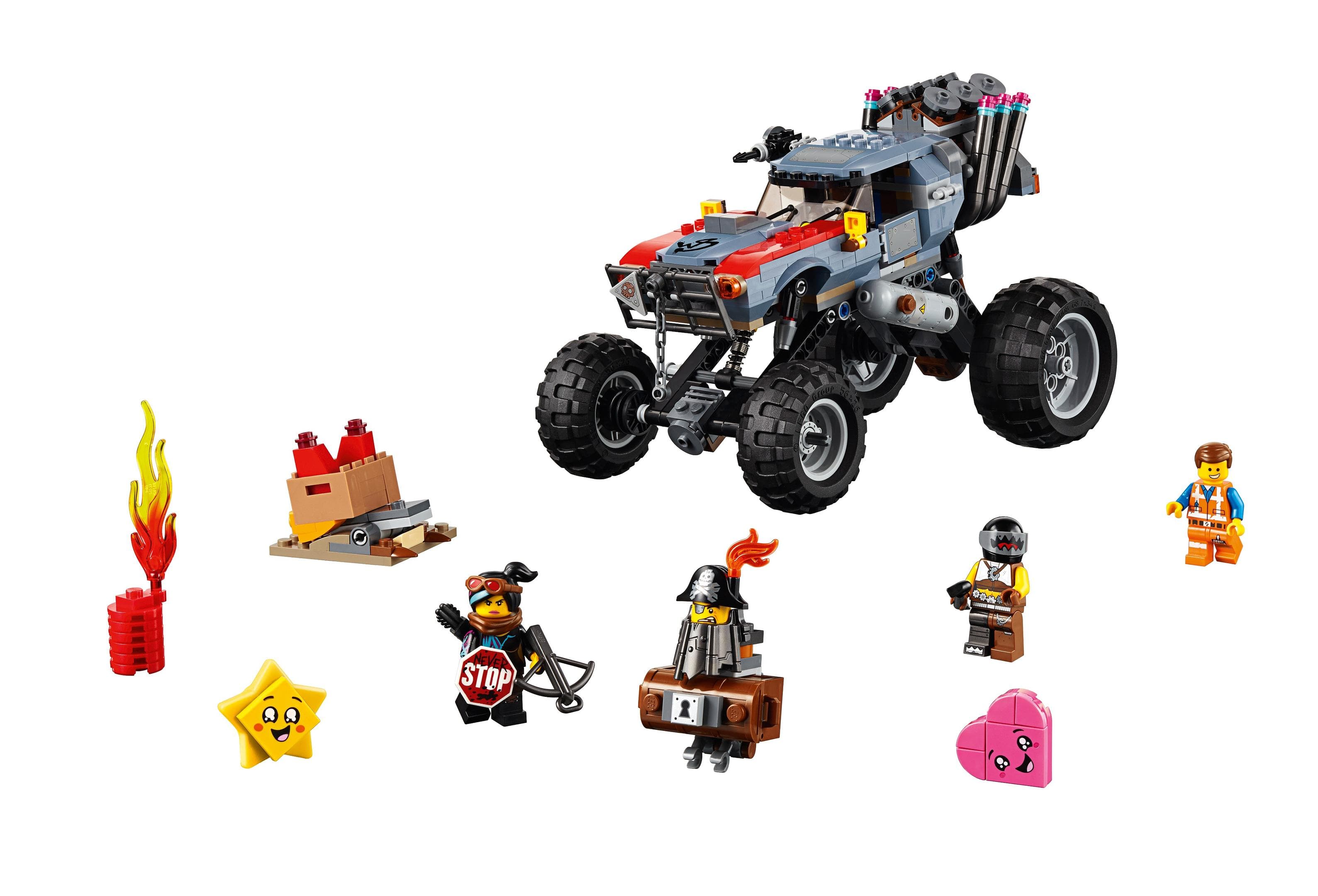LEGO sættet Emmet and Lucy's Escape Buggy!