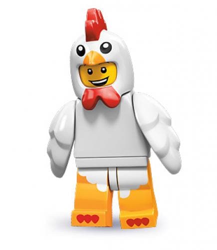LEGO sættet Chicken Suit Guy