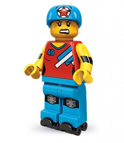 LEGO sættet Roller Derby Girl