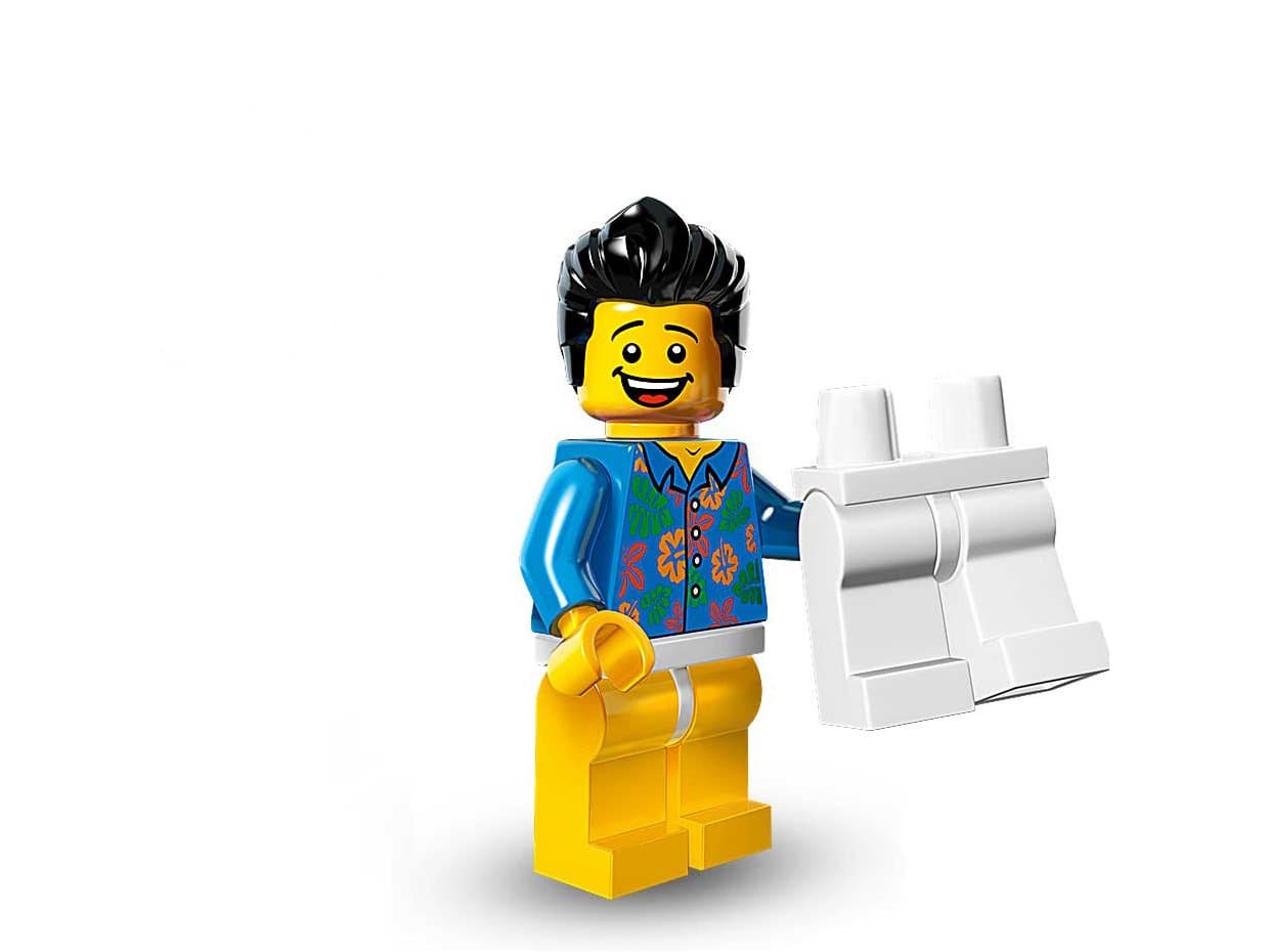 LEGO sættet 'Where Are My Pants?' Guy