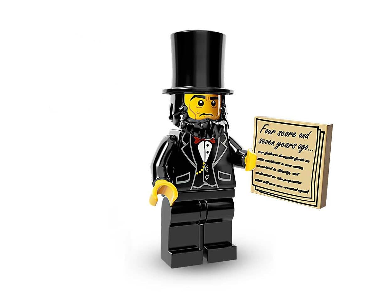 LEGO sættet Abraham Lincoln