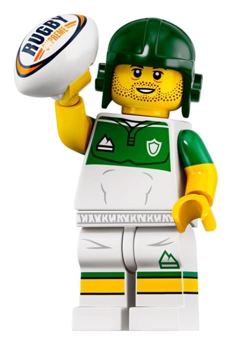 LEGO sættet Rugby Player