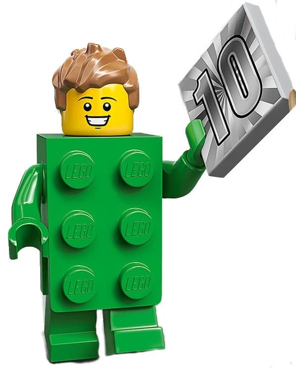 LEGO sættet Brick Costume Guy