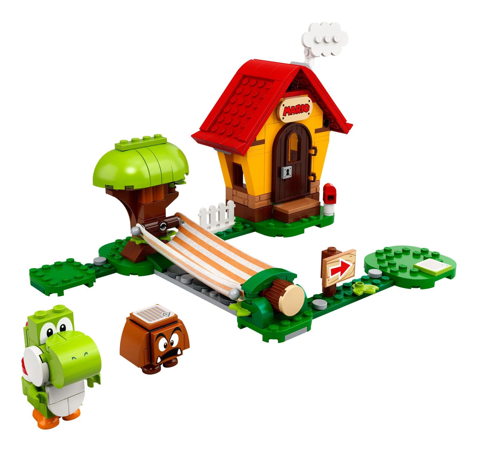 LEGO sættet Mario's House & Yoshi Expansion Set