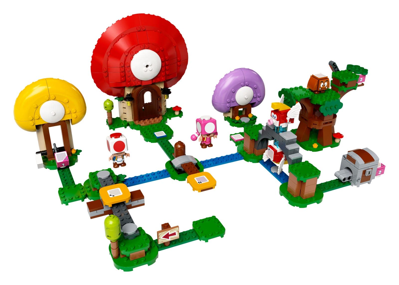 LEGO sættet Toad's Treasure Hunt Expansion Set