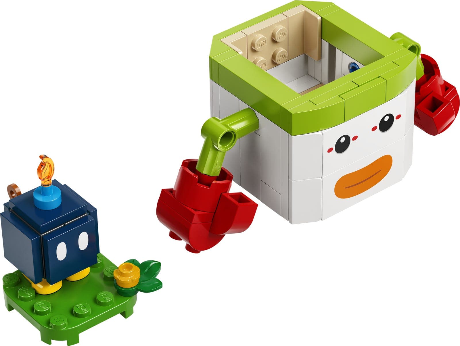 LEGO sættet Bowser Jr.'s Clown Car Expansion Set