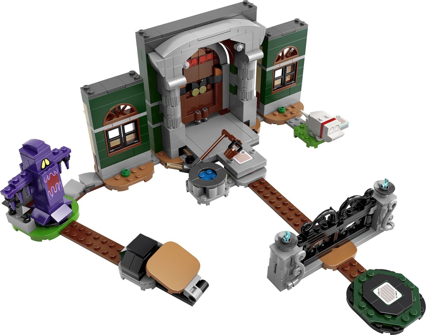 LEGO sættet Luigi's Mansion Entryway Expansion Set