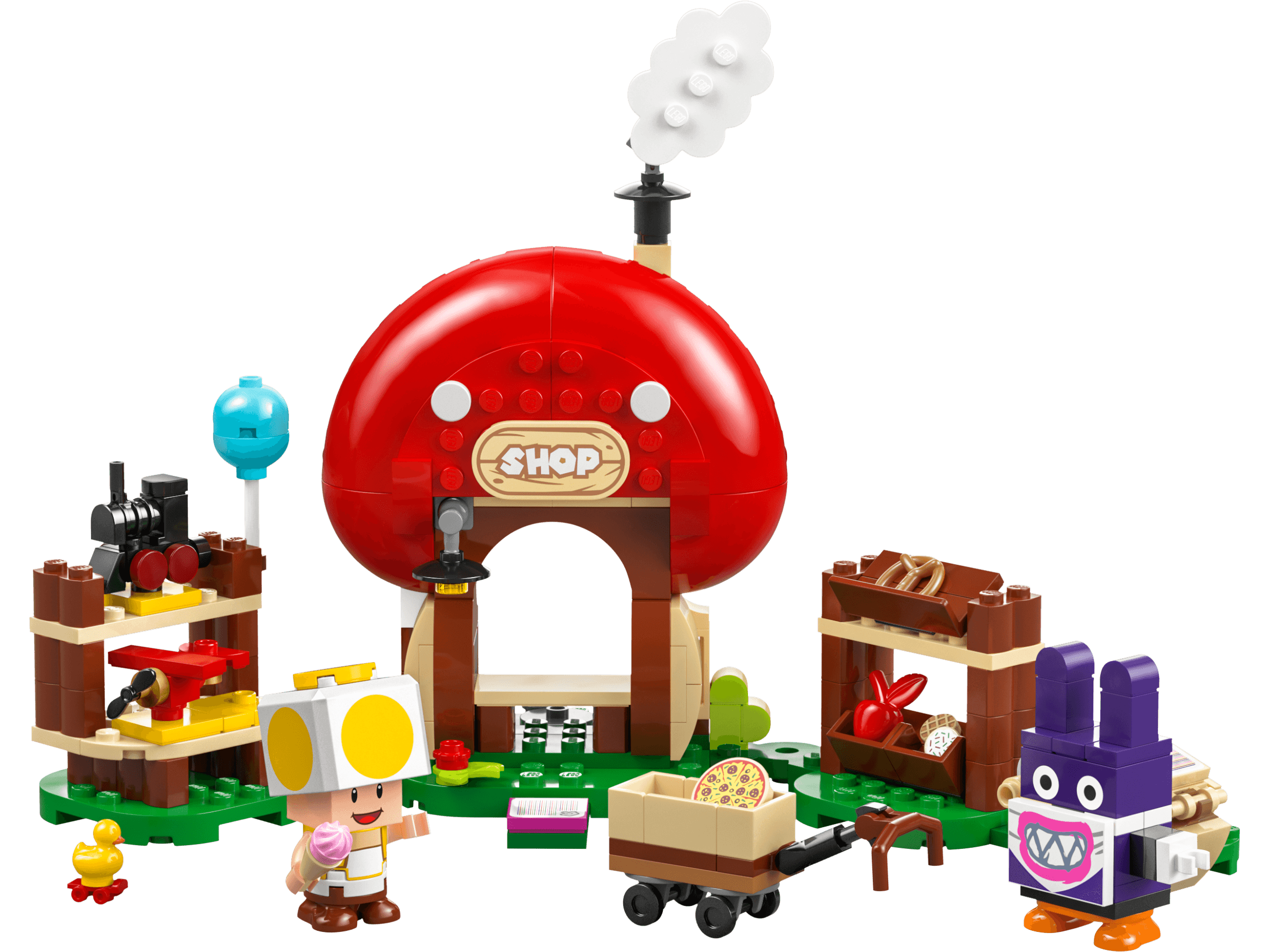LEGO sættet Nabbit at Toad's Shop