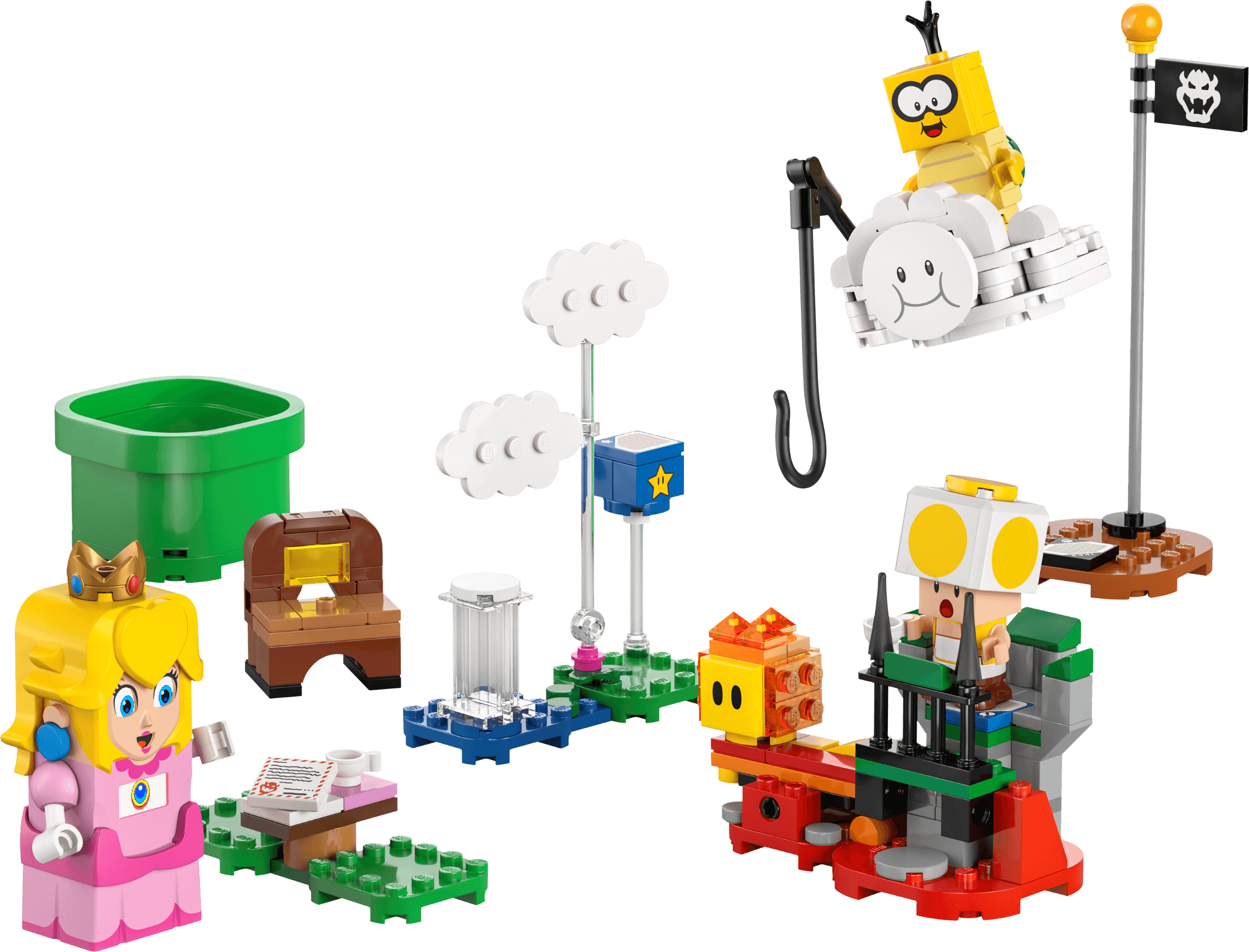 LEGO sættet Adventures with Interactive LEGO Peach