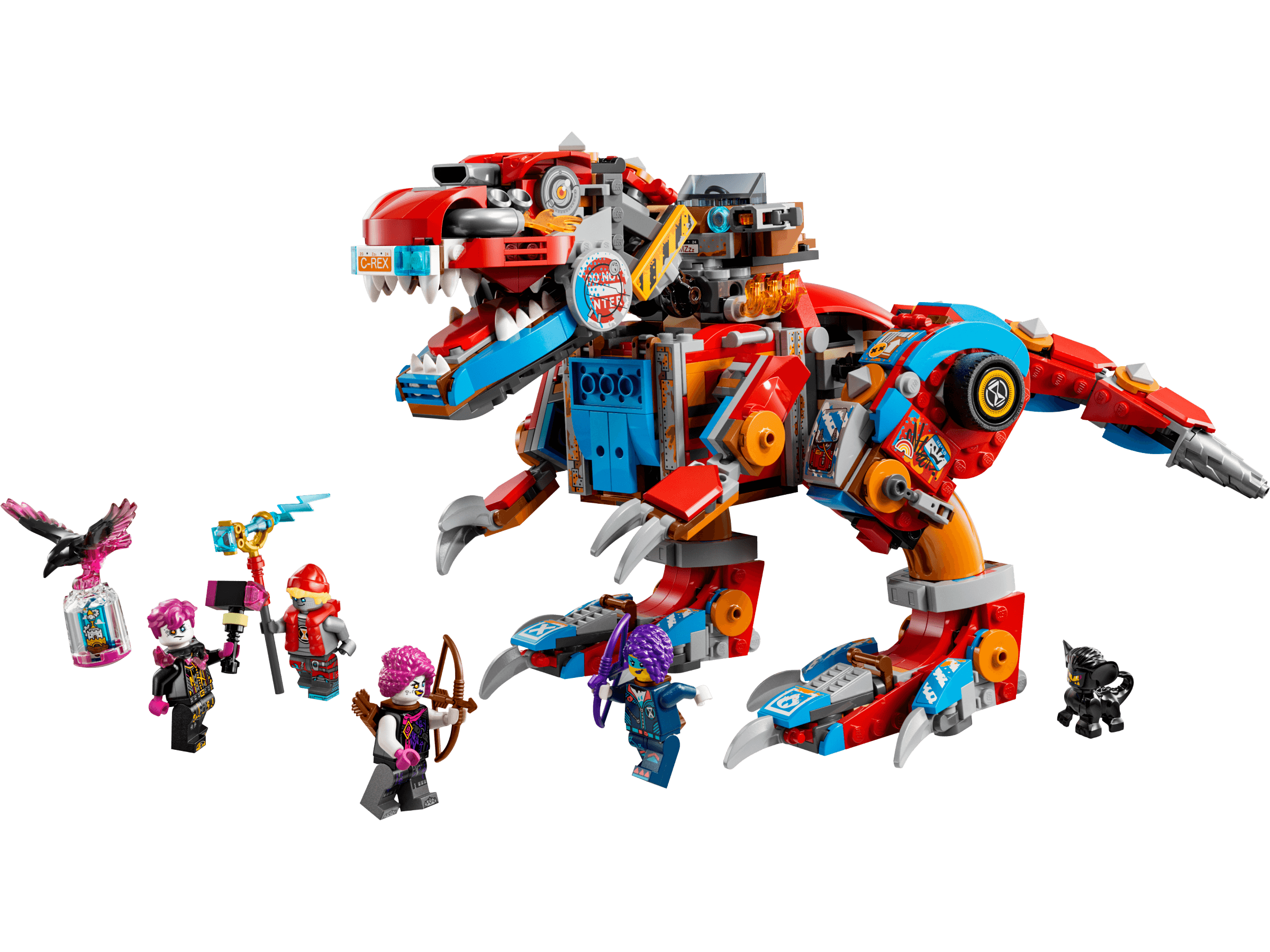 LEGO sættet Cooper's C-Rex Robot Dinosaur