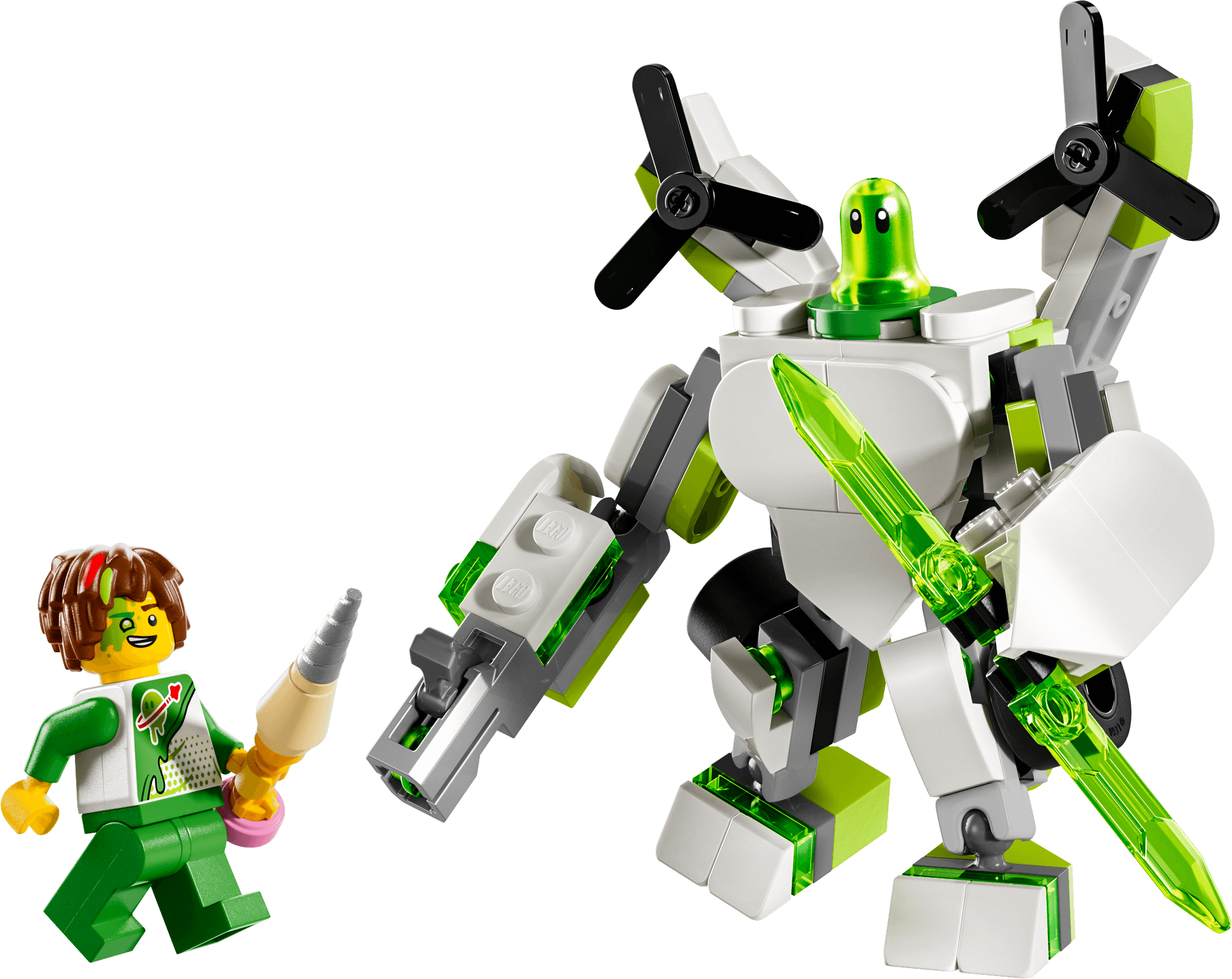 LEGO sættet Z-Blob's Robot and Vehicle Adventures