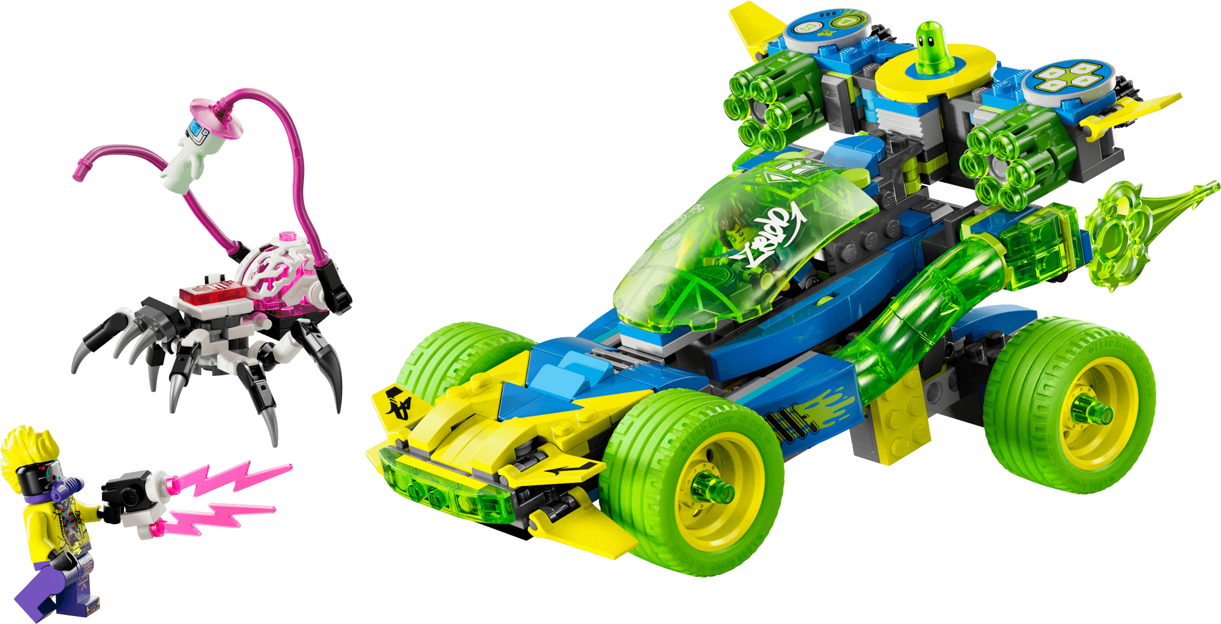 LEGO sættet Mateo and the Z-Blob Action Race Car