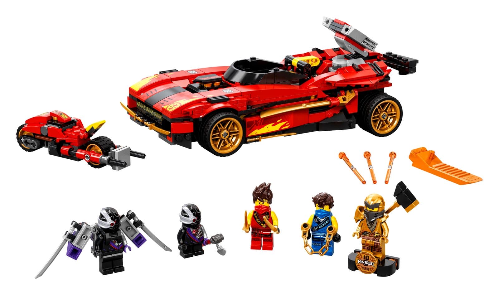 LEGO sættet X-1 Ninja Charger