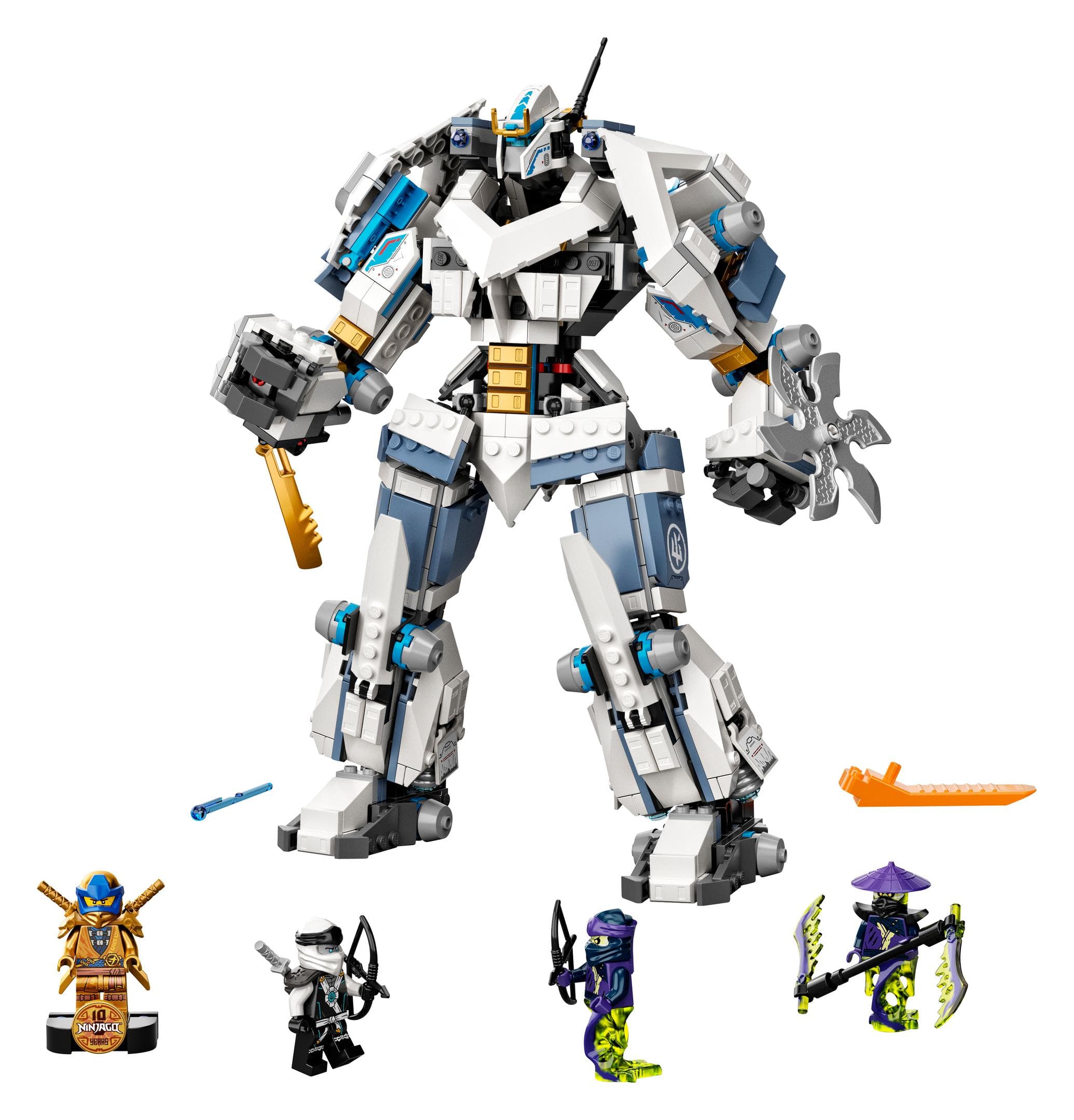 LEGO sættet Zane's Titan Mech Battle