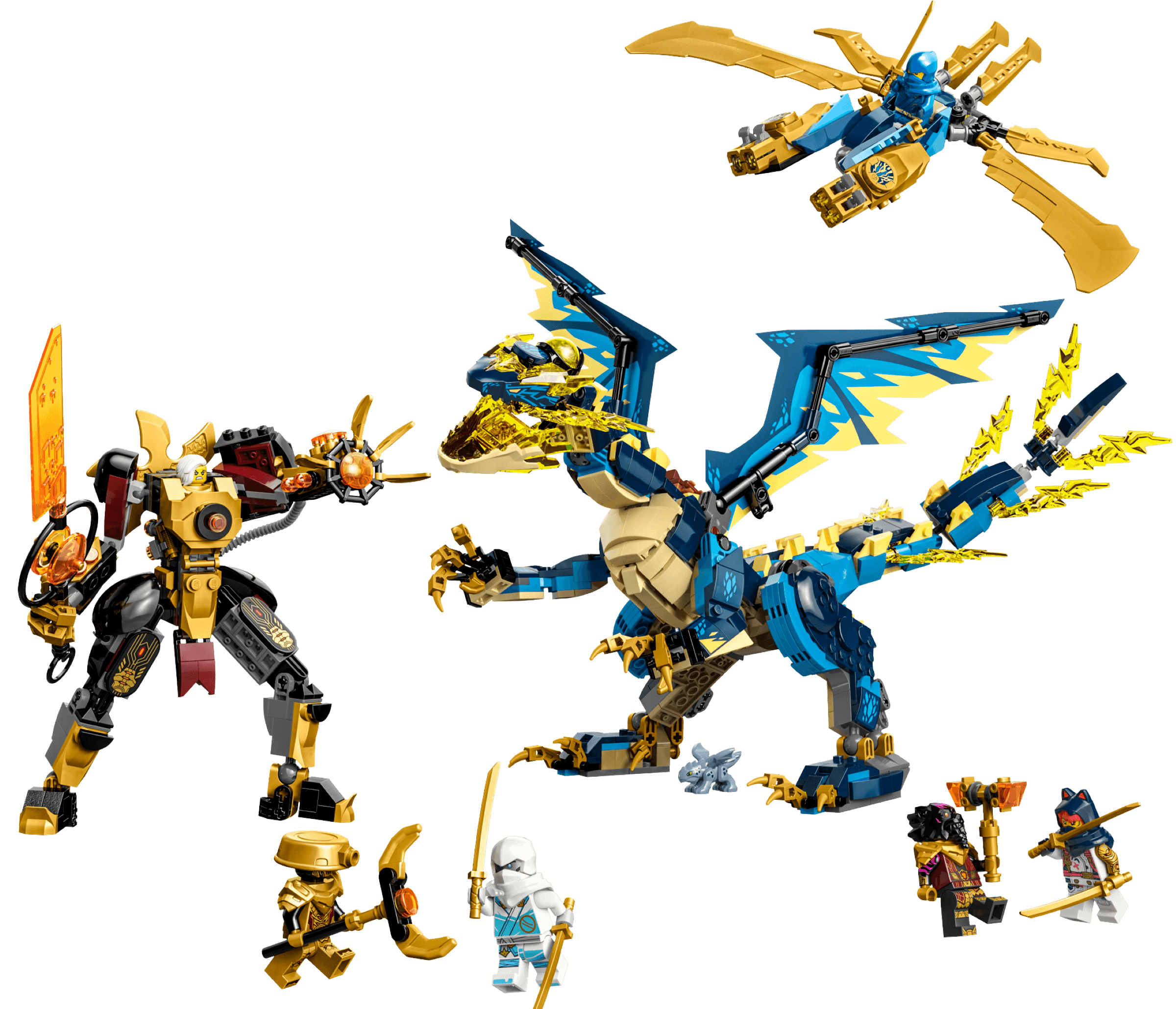 LEGO sættet Elemental Dragon vs. The Empress Mech