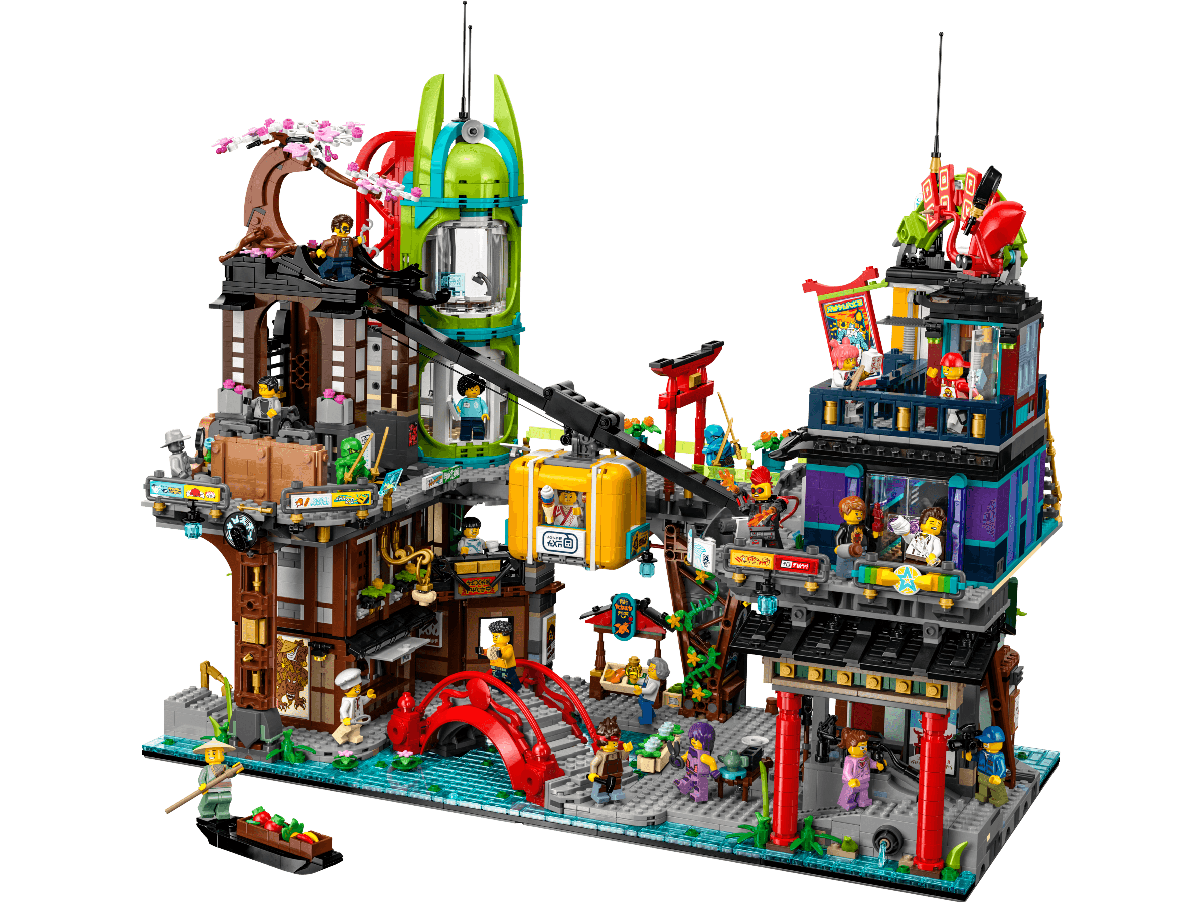LEGO sættet NINJAGO City Markets